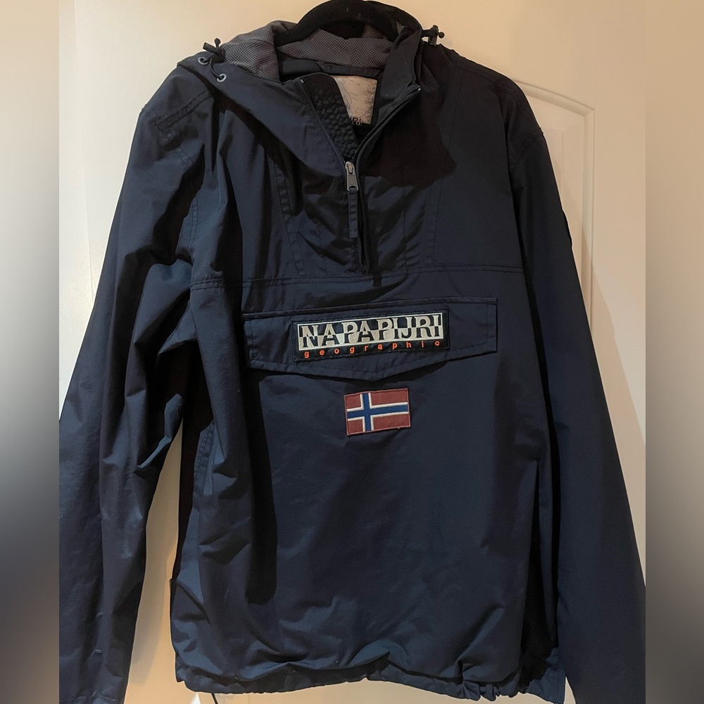 Napapijiri Rainforest Anorak Raincoat Windbreaker - Men’s XL